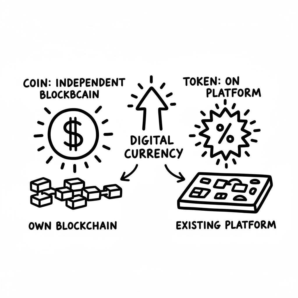 COIN 和 TOKEN 的区别详解