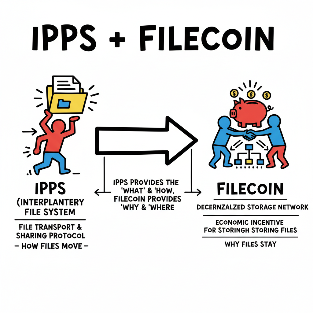 IPFS and Filecoin Relationship